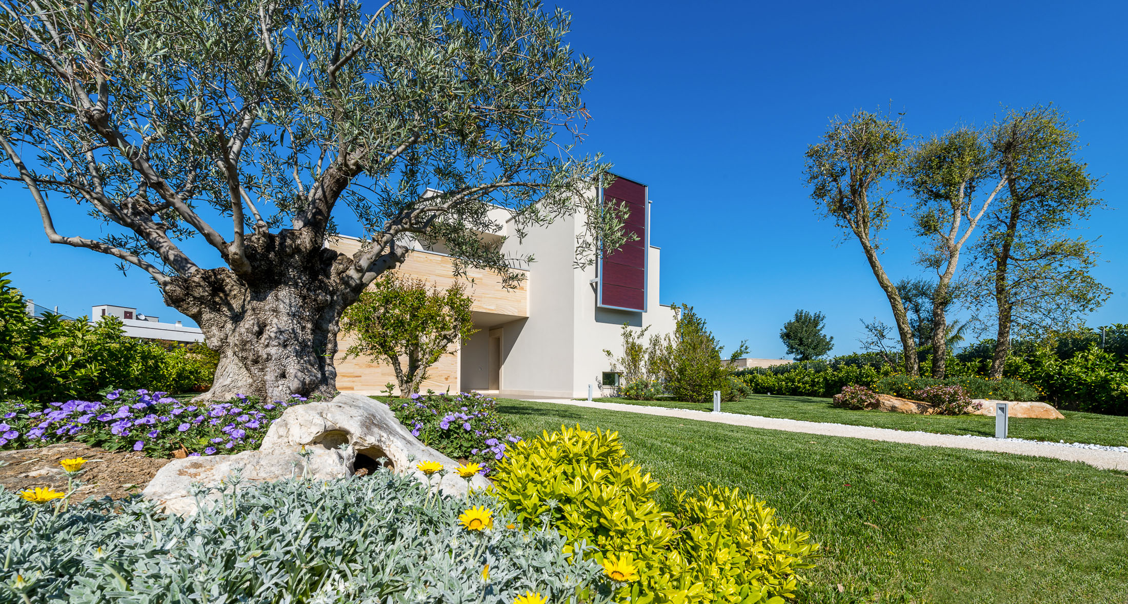 Photograph of buildings