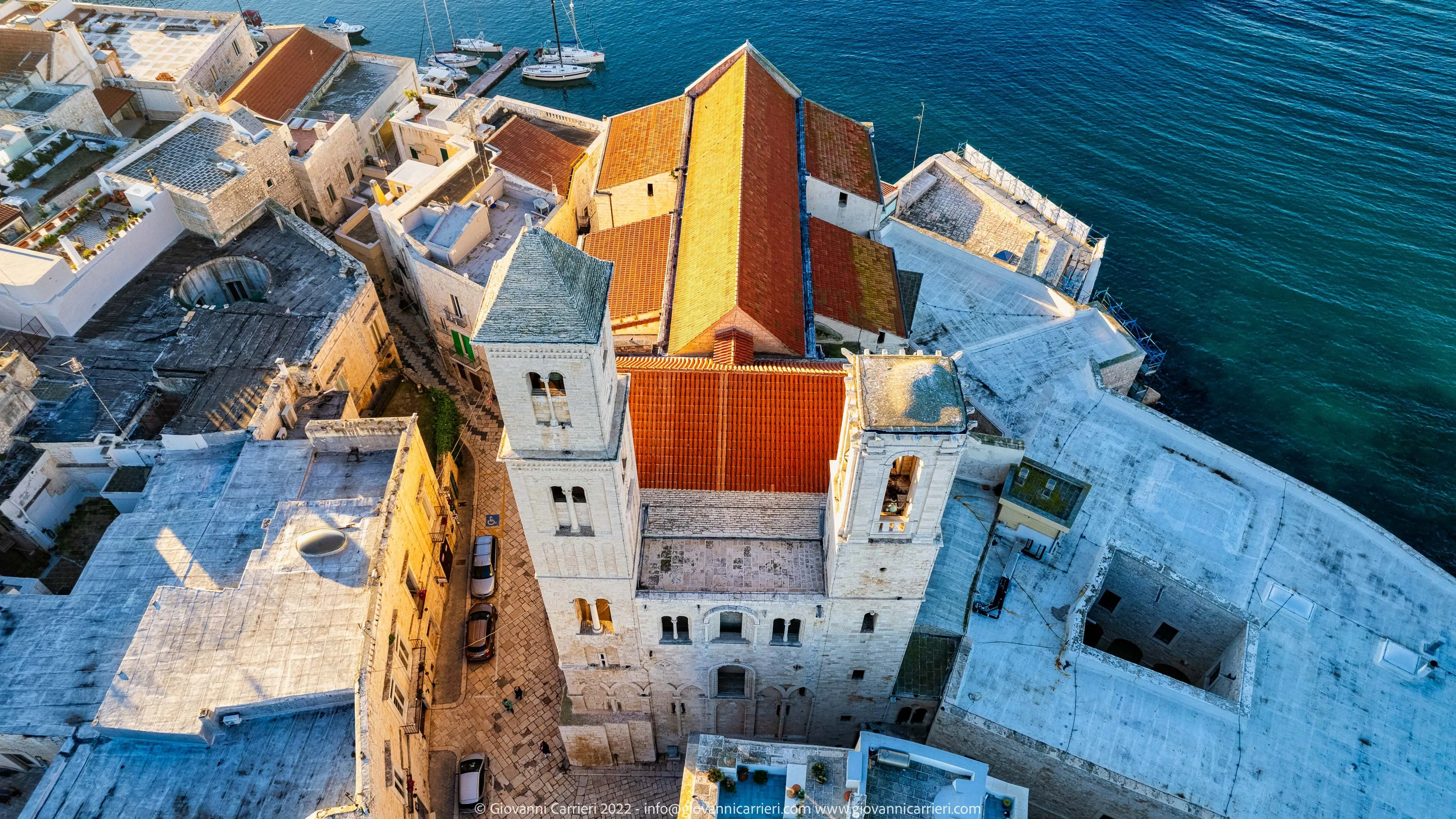 The bell towers of Giovinazzo Cathedral