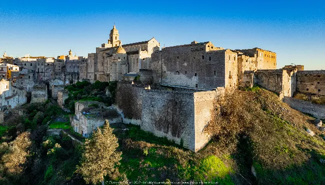 The viewpoint of Gravina in Puglia