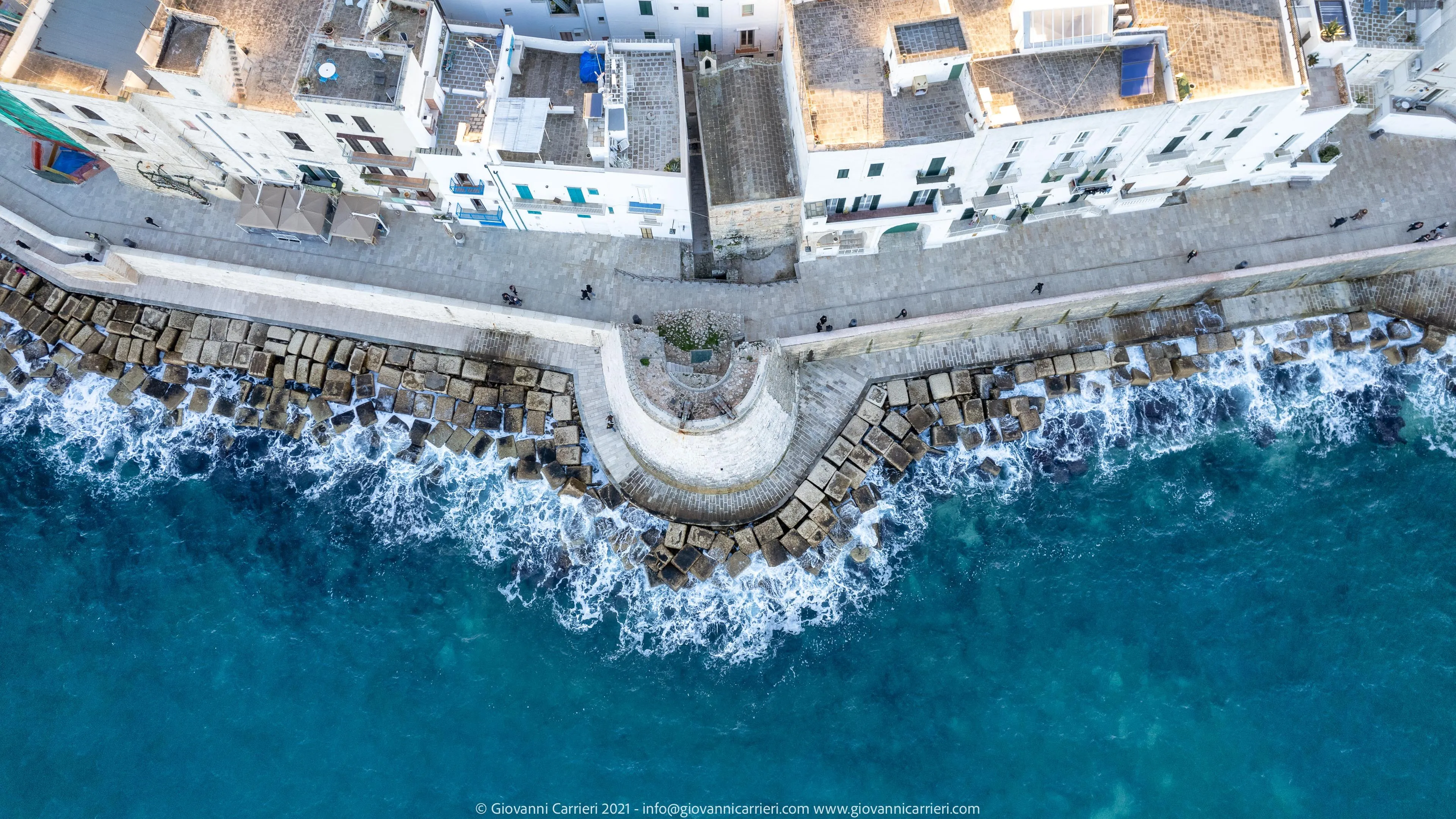 The bastion of Babula seen from above