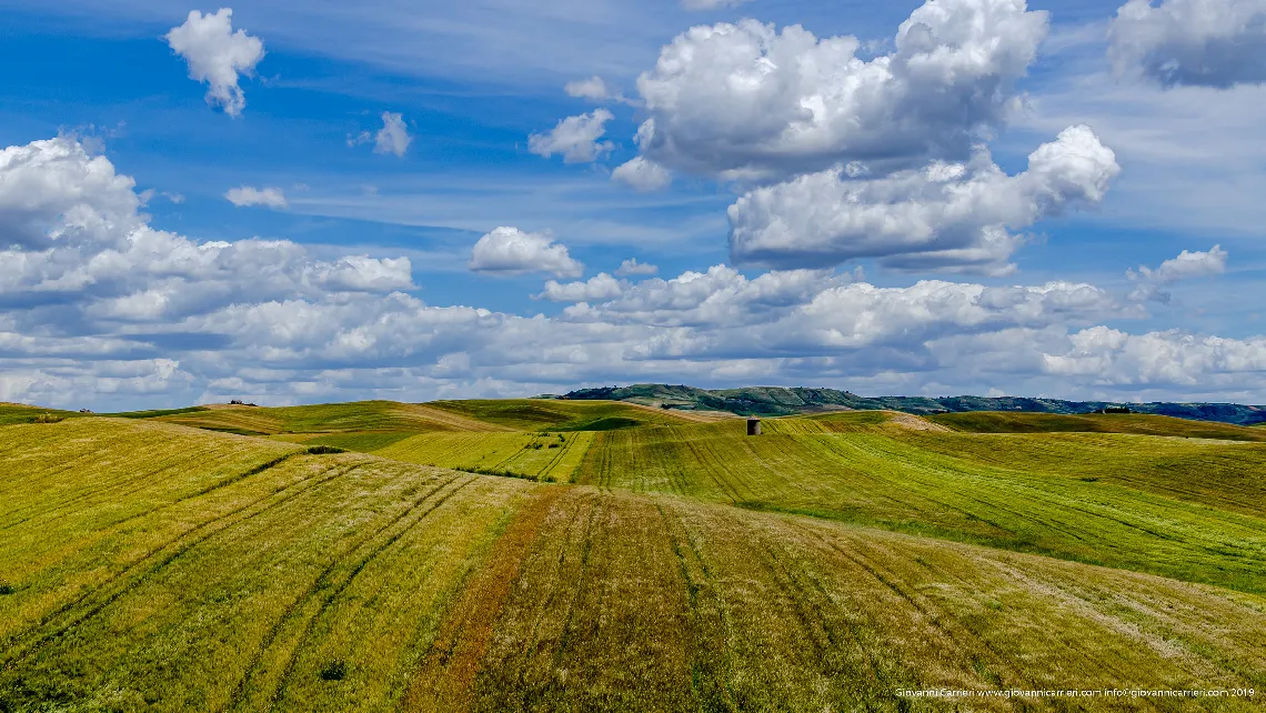 The border between Puglia and Basilicata