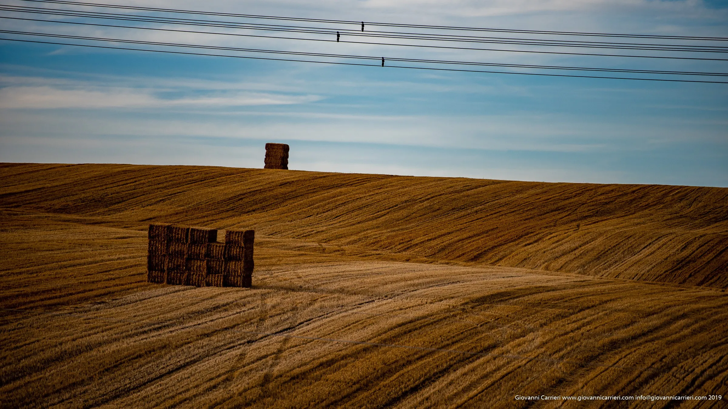 Linee Parallele del Grano Mietuto, Genzano di Lucania