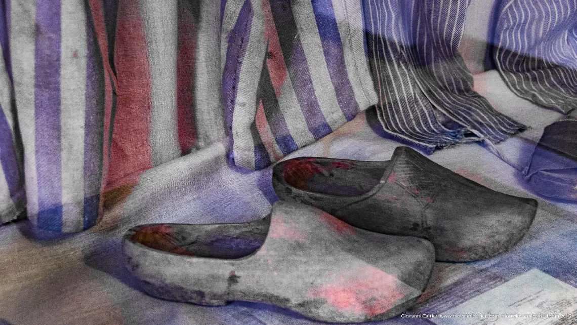 Scarpe e dolore - Auschwitz