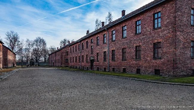 Appelplatz detail - Auschwitz
