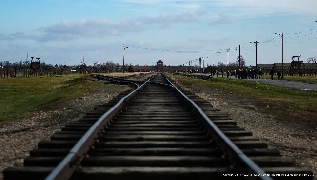 Dall'ingresso alle camere a gas