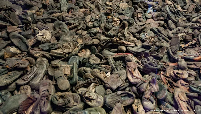 Stolen shoes - Auschwitz