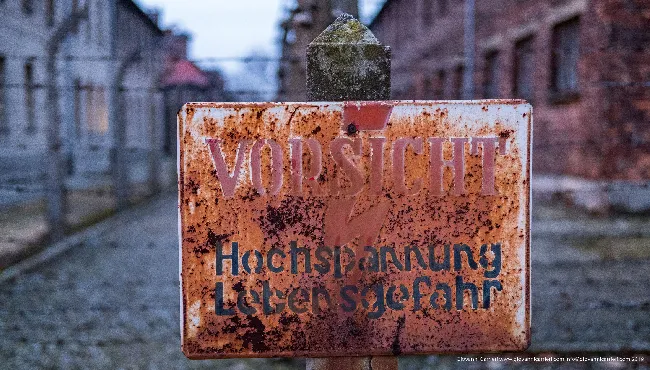 Caution - Auschwitz