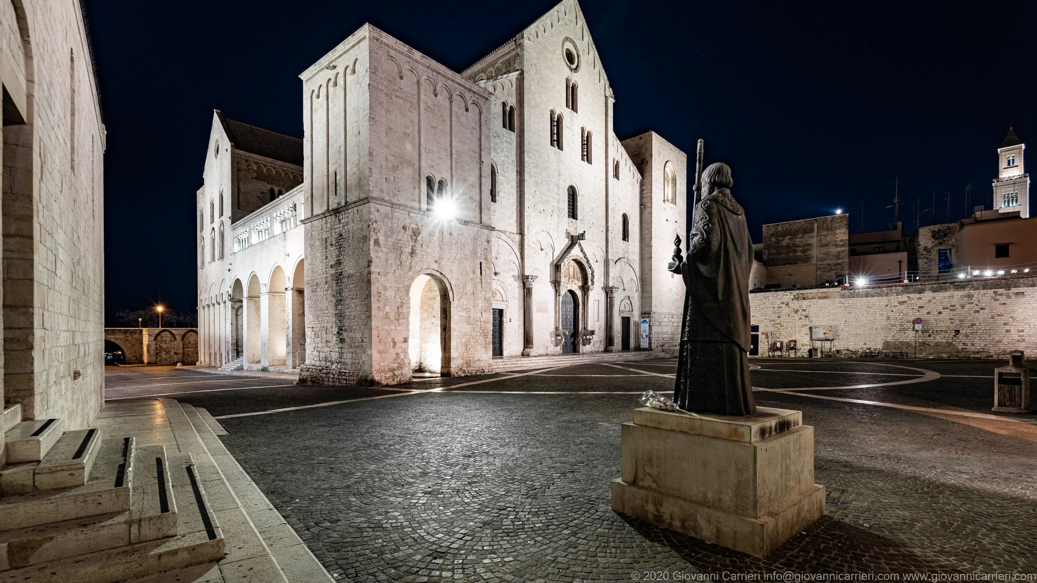 The Basilica of San Nicola, old Bari