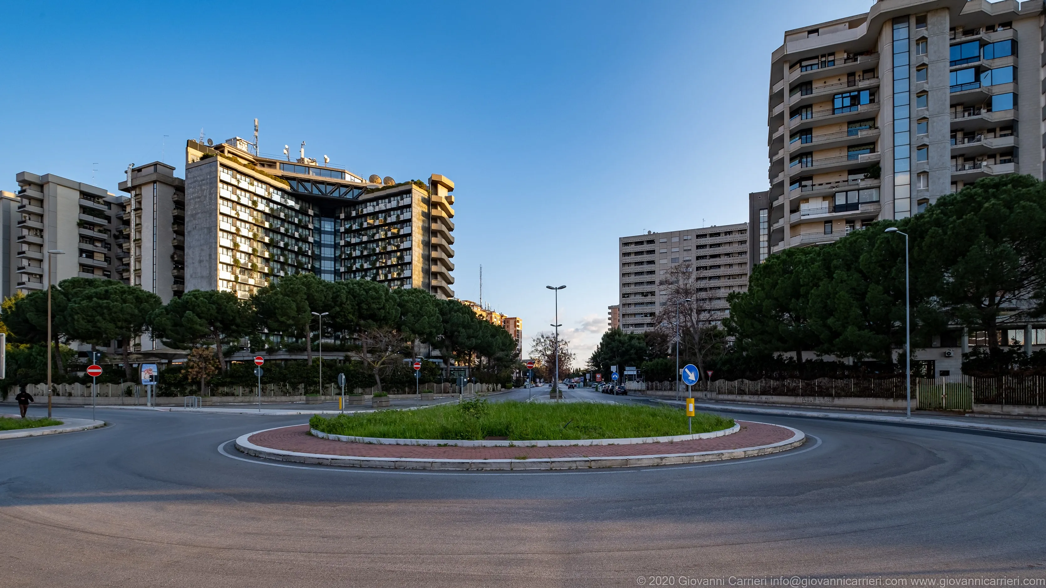 The streets of the Poggiofranco district