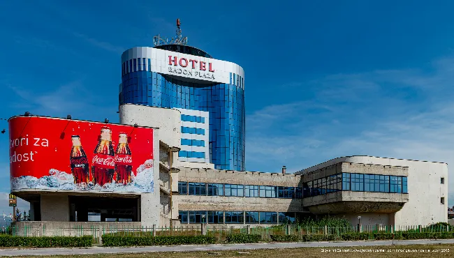 Reconstructed hotel in Sarajevo