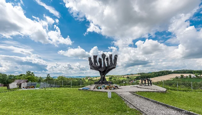 Il monumento ebraico nel campo di concentramento di Mauthausen