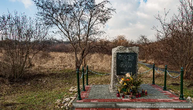 A commemorative stele