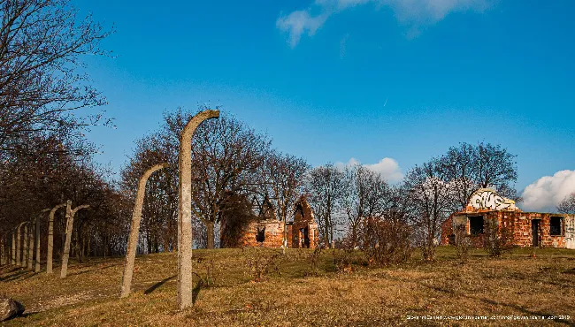 Kraków-Plaszów Concentration Camp - Remains of the camp building complex