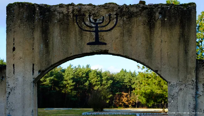 Remains of extermination camp of Chełmno