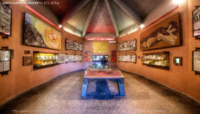 The museum inside the memorial of Ardeatine - Rome