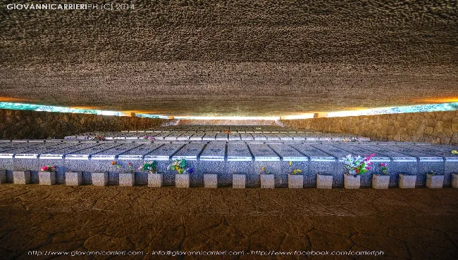 The graves of those killed in the massacre - Ardeatine