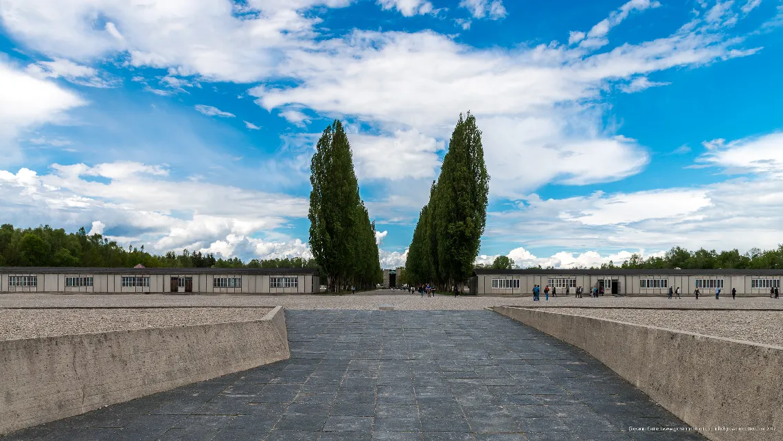 La piazza dell'appello di Dachau, Appellplatz