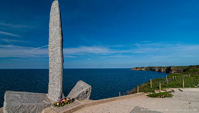 Point du hoc memorial - Invasion of Normandy