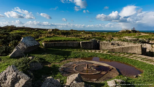 Battle of Pointe du Hoc - Operation Overlord - plots artillery