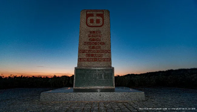 Memorial at Utah dedicated to the 90th Infantry Division