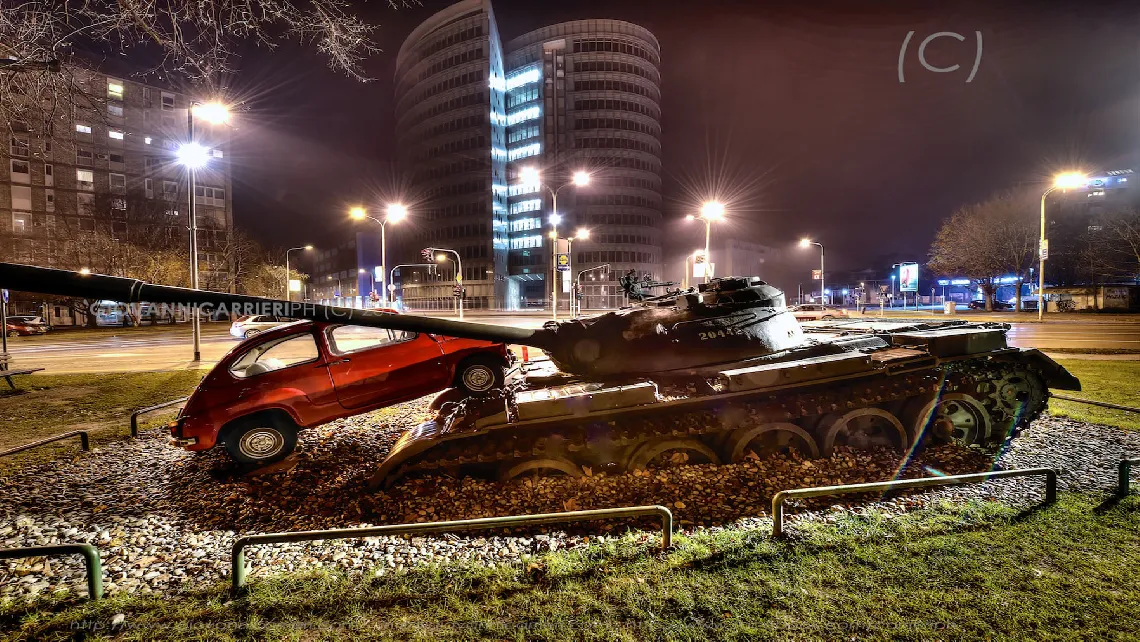 The crossing of Vukovarska Street - Osijek