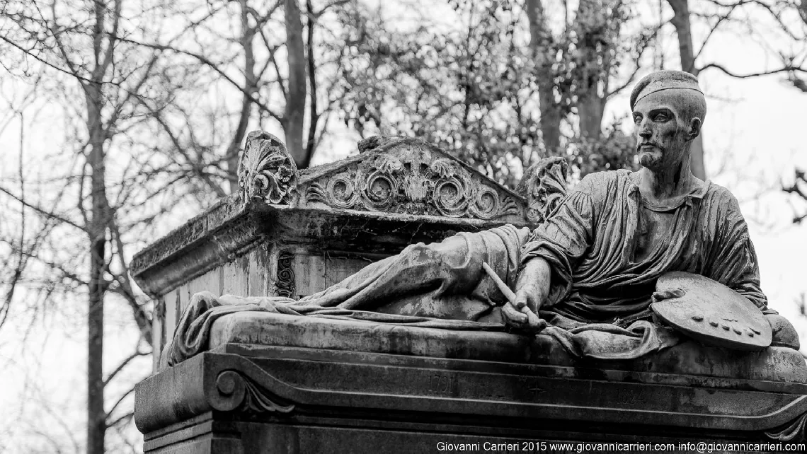 Jean-Louis André Théodore Géricault's grave