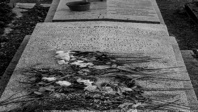 Amedeo Modigliani's grave, alco called Modí