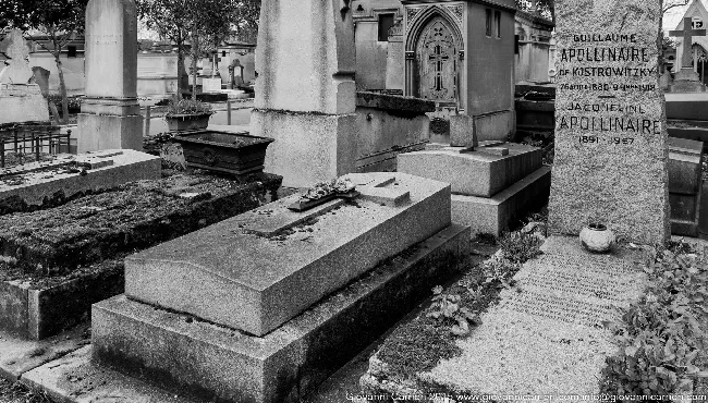 Guillaume Apollinaire's grave