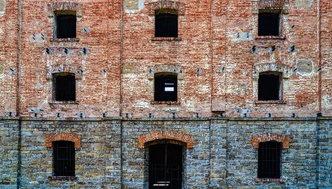 Windows of risiera di san sabba