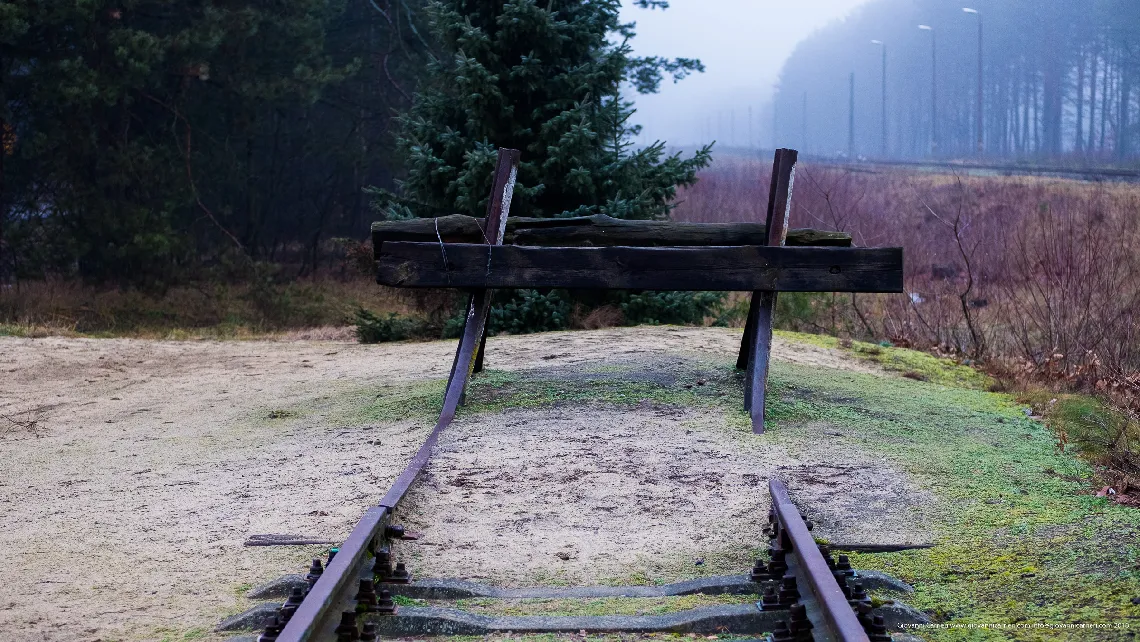 Sobibór, the end of railway