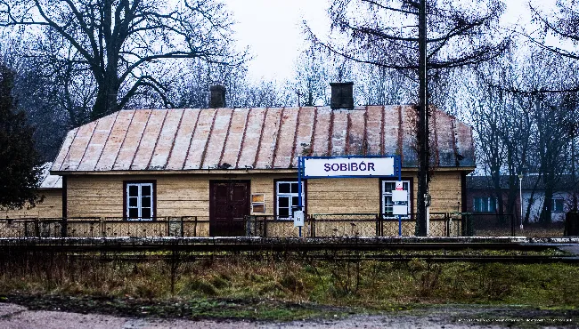 Sobibór train station