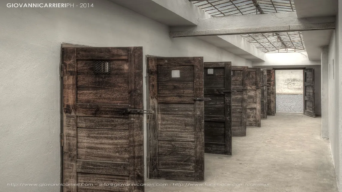 The doors of the isolation cells - Theresienstadt