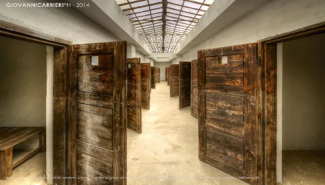 Detention cells of the fourth courtyard - Theresienstadt