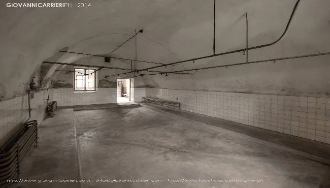 The showers in Theresienstadt
