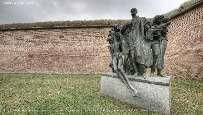 The monument in memory of those killed in the fortress of Theresienstadt