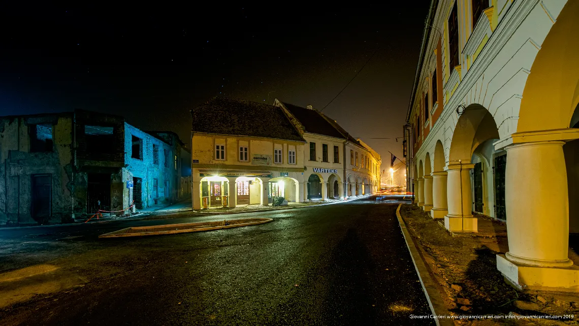 Reconstruction of the city center of Vukovar