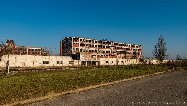 Complesso industriale distrutto dal conflitto - Vukovar