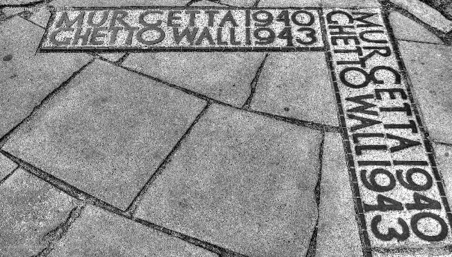 Photos of the Warsaw Ghetto today