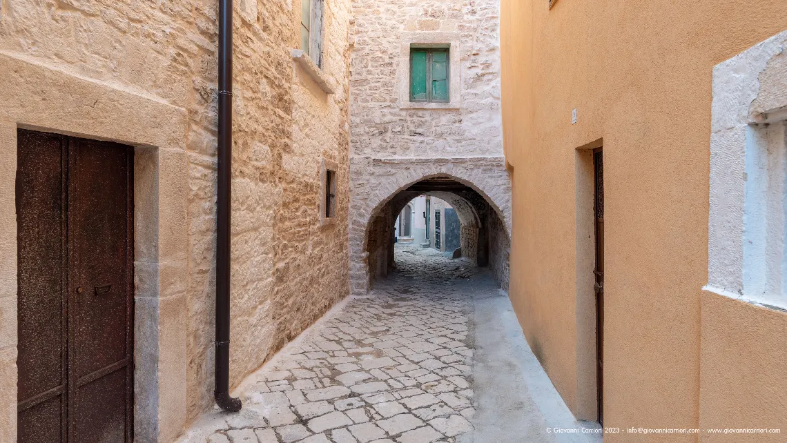 A glimpse of the historic center of Acquaviva delle Fonti