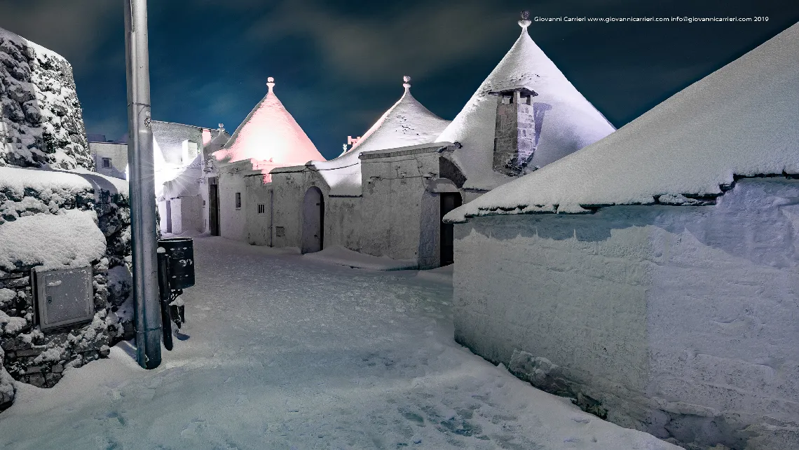 Black Mount street, Alberobello