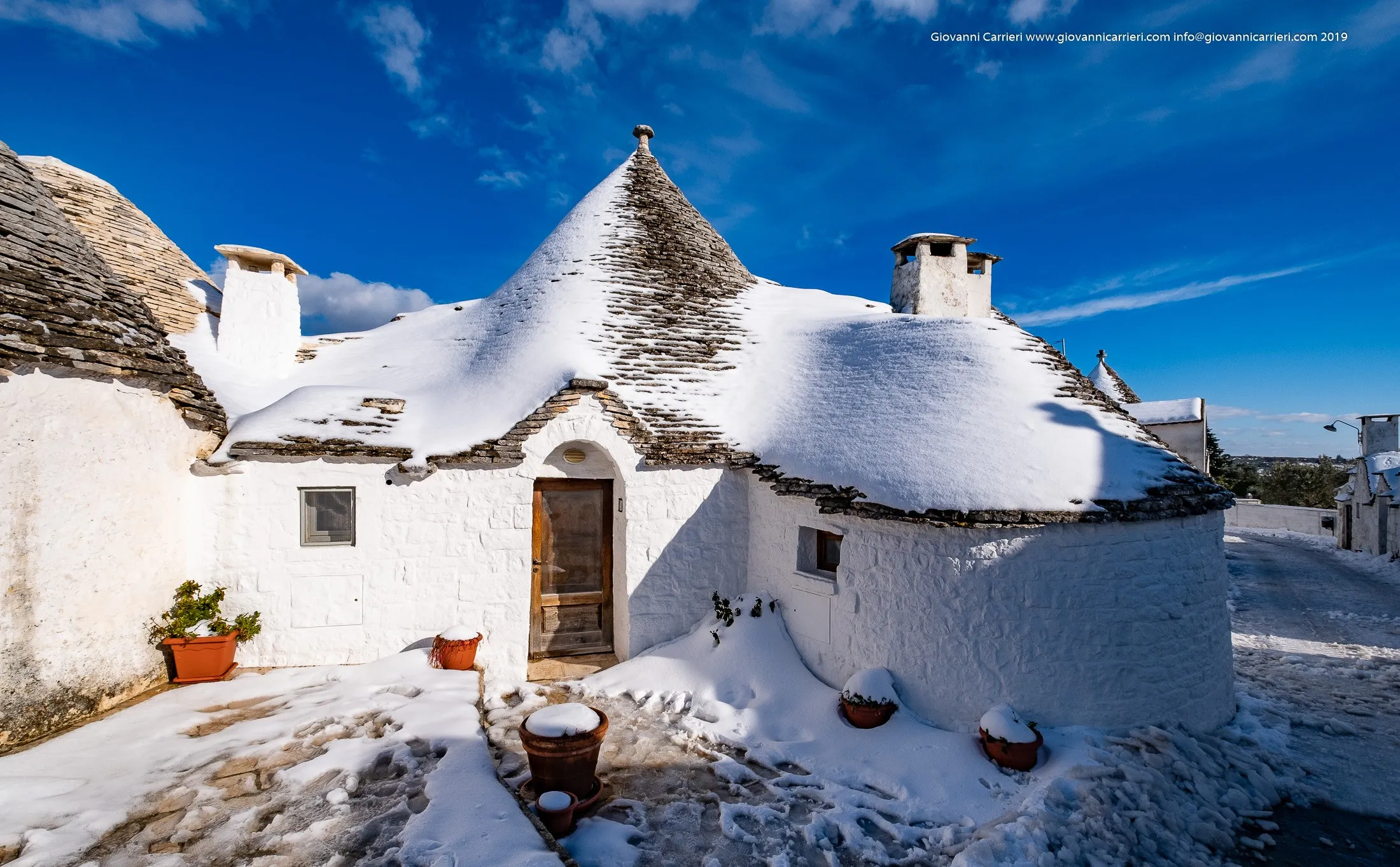 View of a trullo of Alberobello