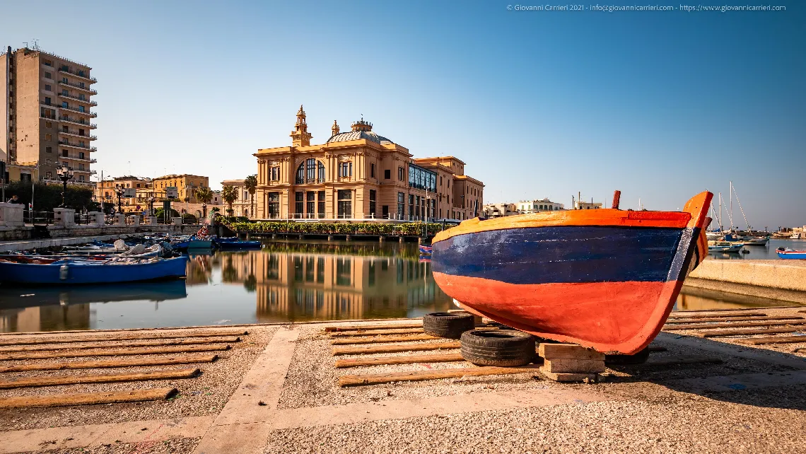 Il centro della città di Bari