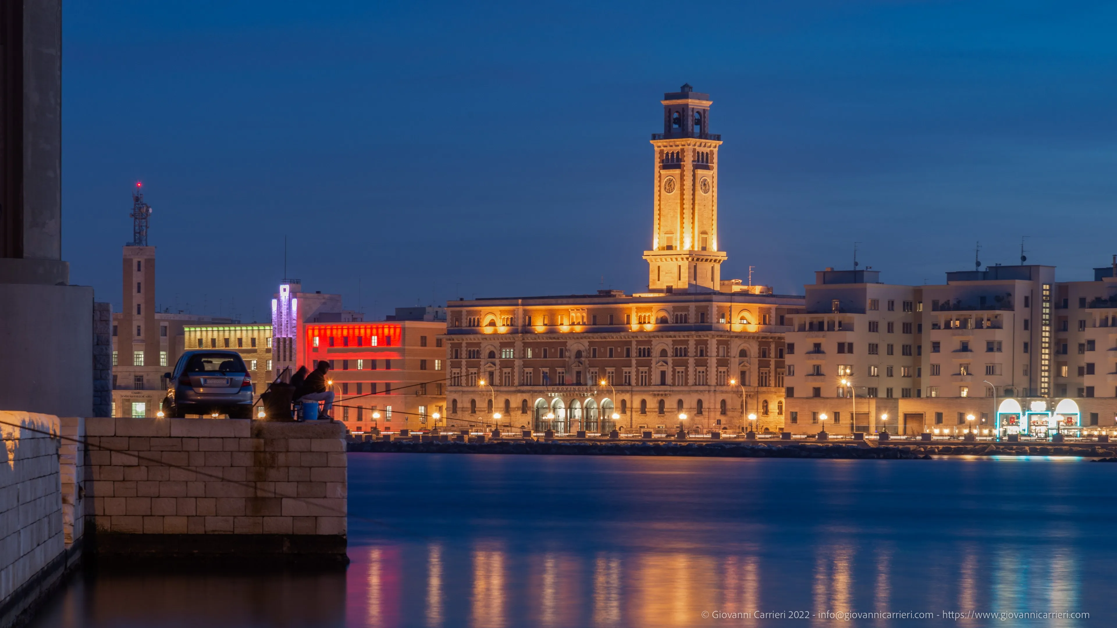 Pescatori sul molo di Sant'Antonio