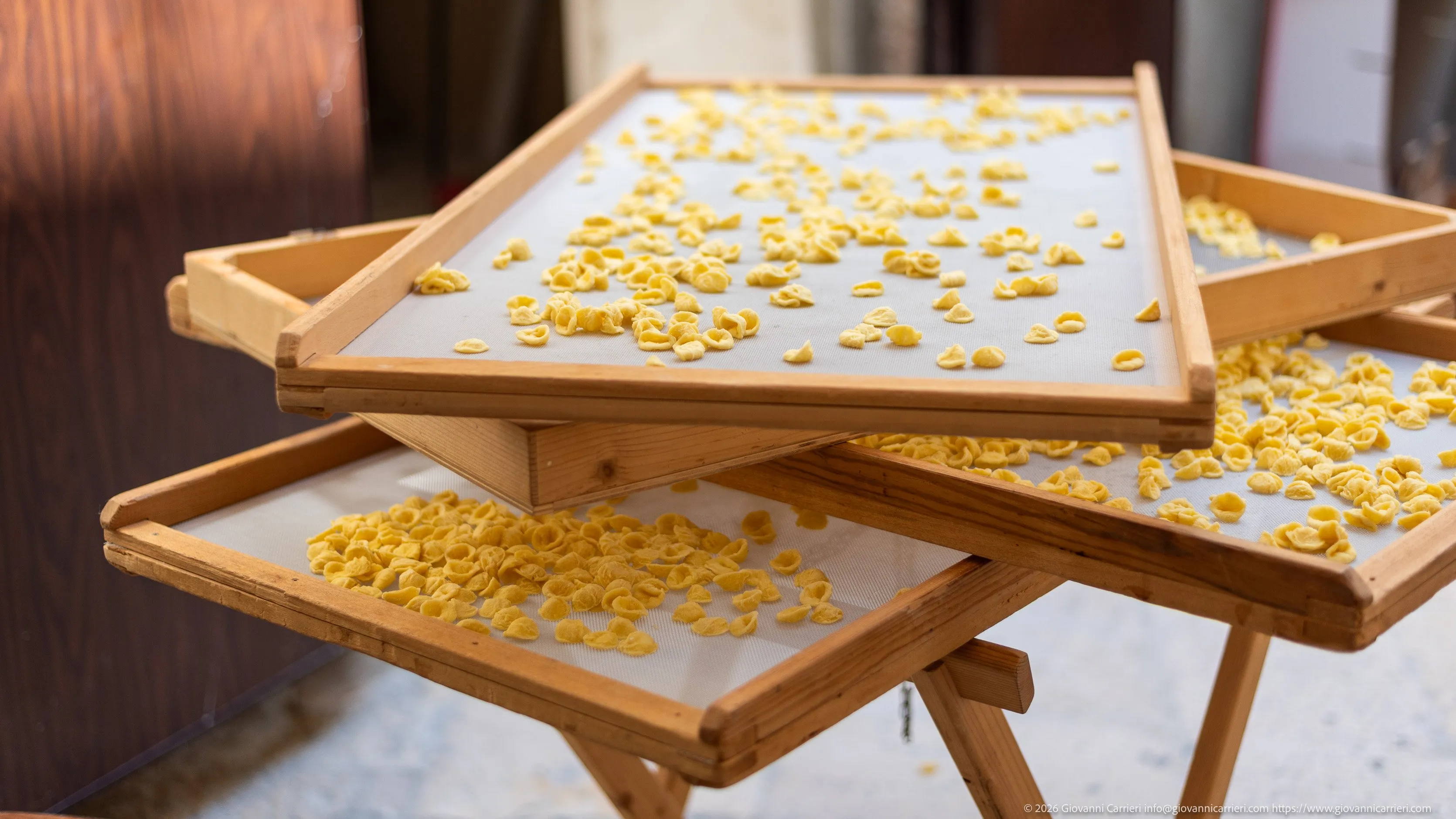 The Orecchiette Drying Frame of Arco Basso