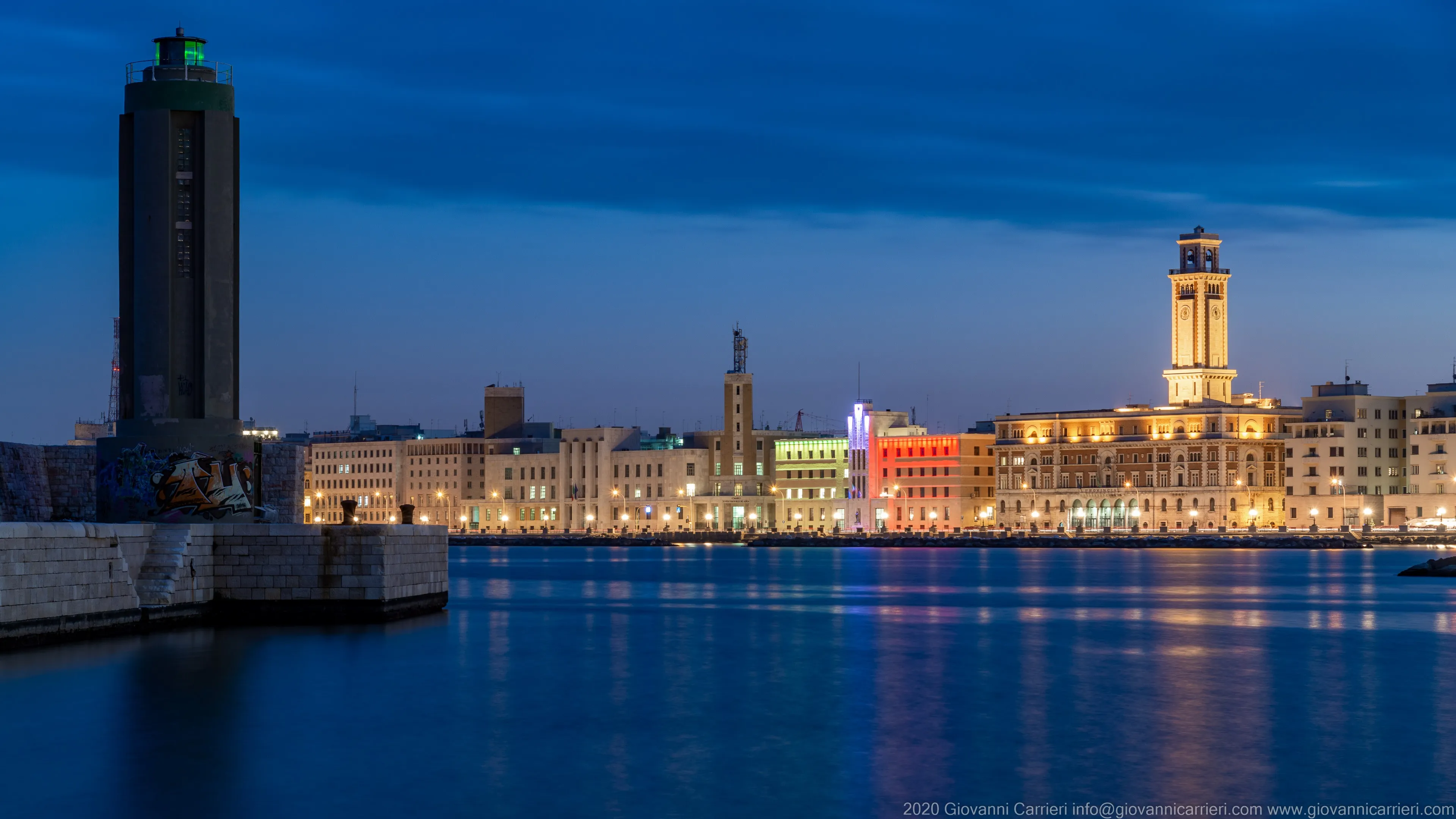 Bari, Vista dal Molo Sant'Antonio
