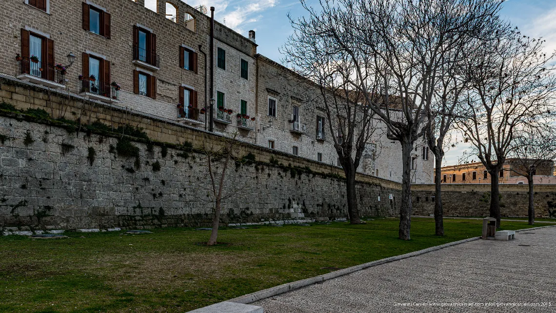 Bari vista del lungomare Augusto Imperatore