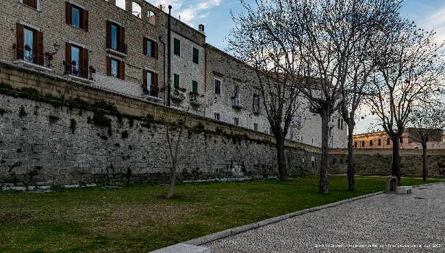 Bari vista del lungomare Augusto Imperatore