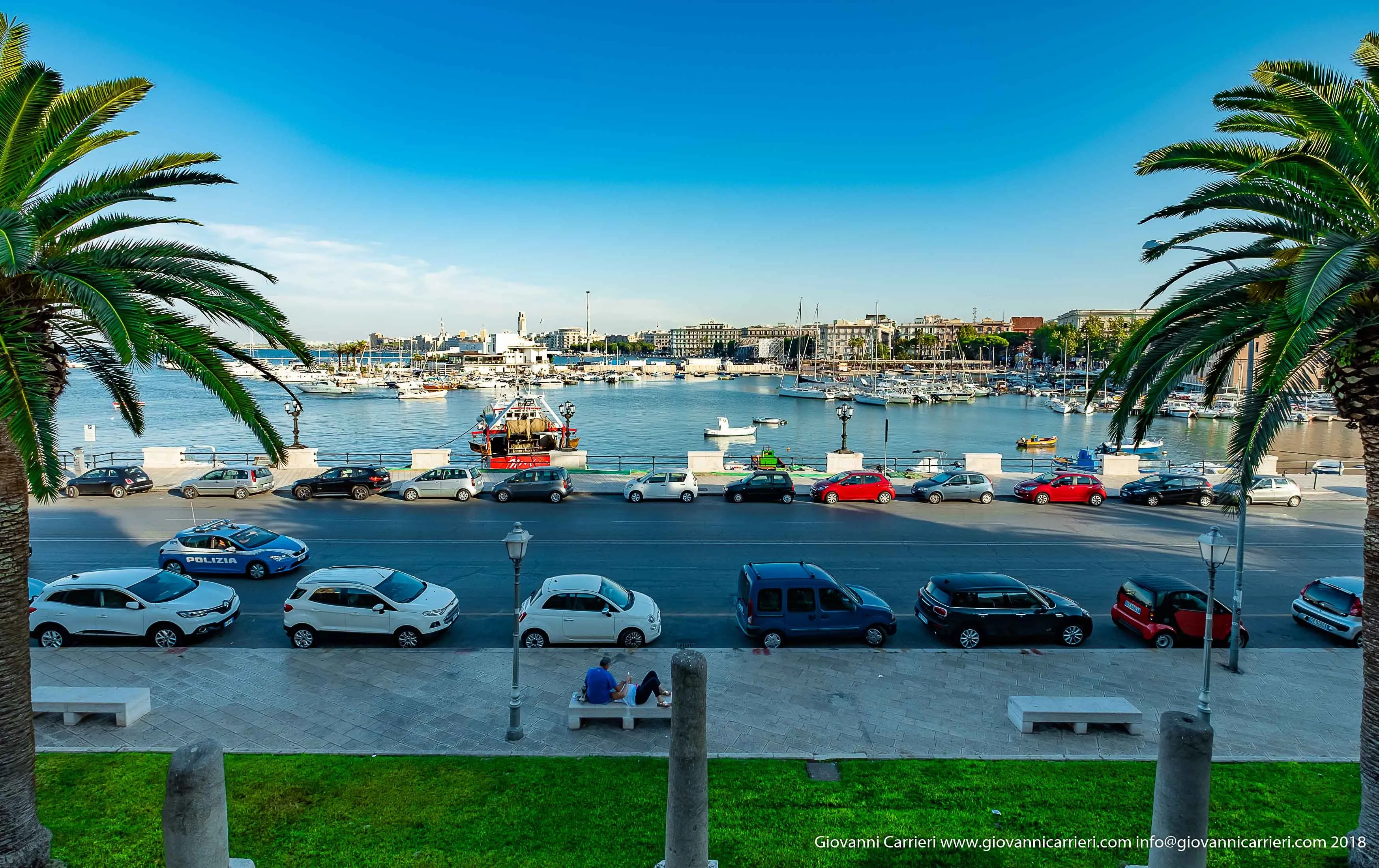 Il panorama da Via Venezia