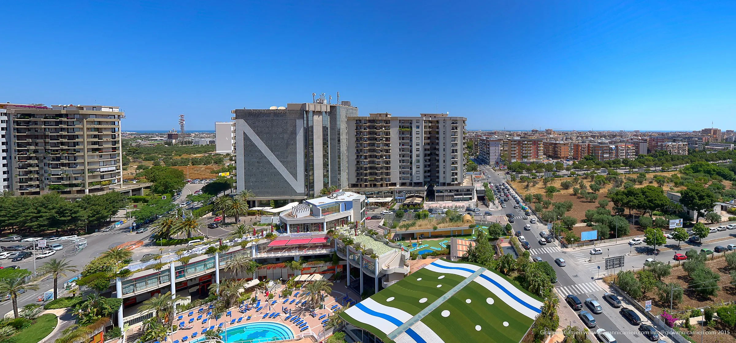 Panoramica del quartiere Poggiofranco - Bari