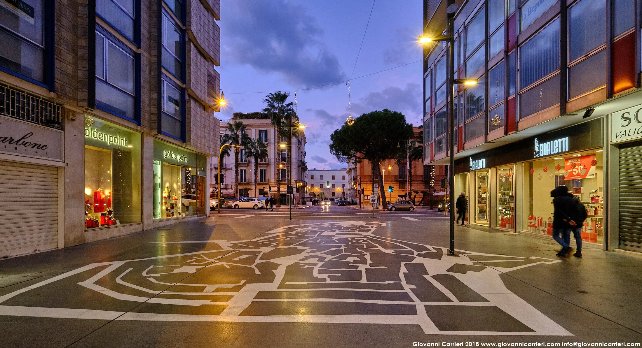 Vista di Via Sparano da Bari